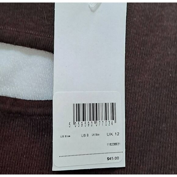 ASOS Design Knitted Midi Bodycon Dress with Open Back Brown 8 - Picture 4 of 5